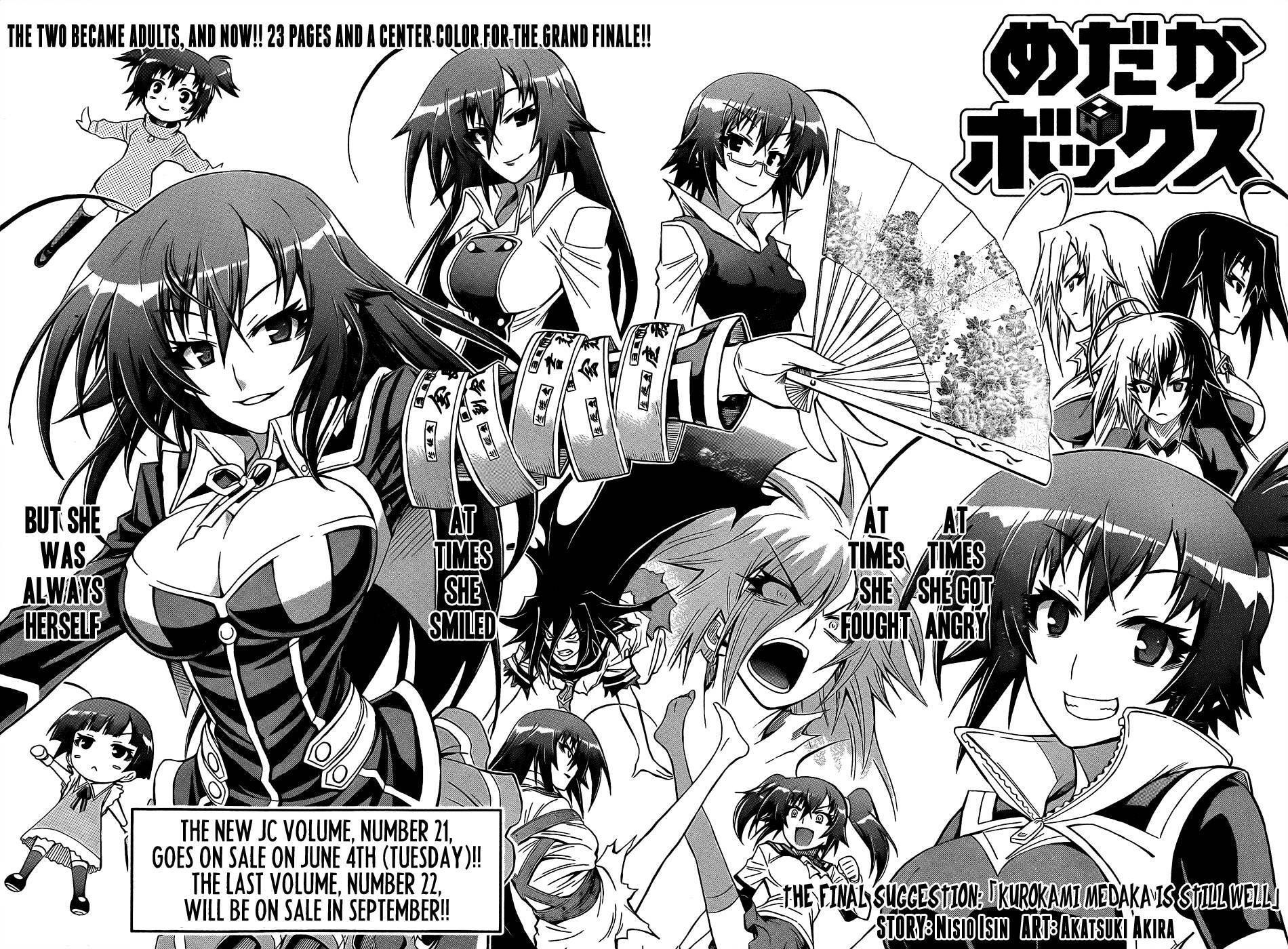 Medaka Box (Colored) Chapter 192 page 5 - 
