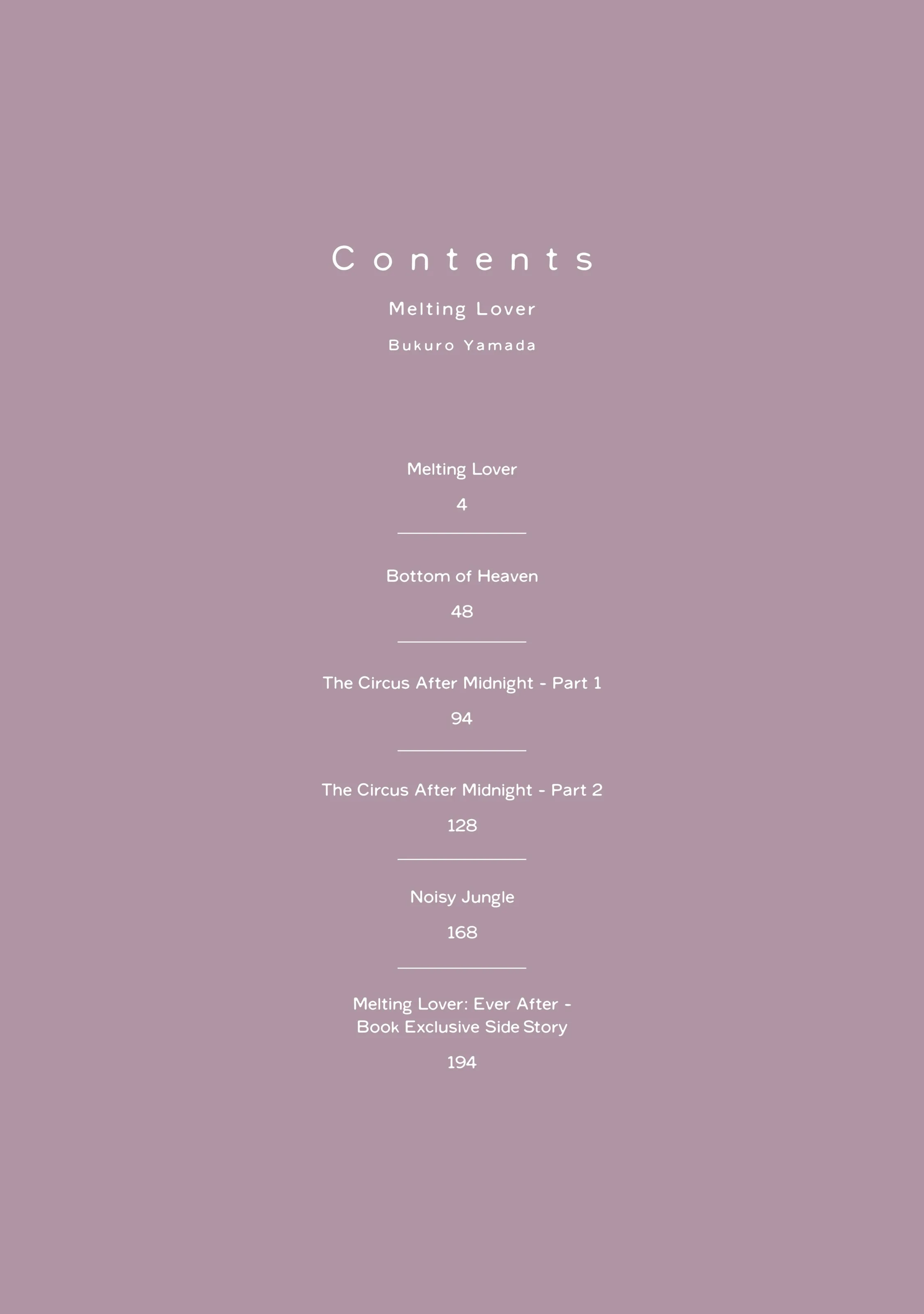 Melting Lover Chapter 1 page 3 - 