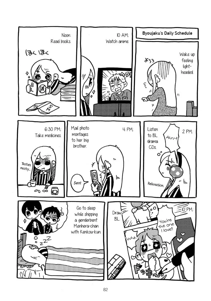 Menhera-chan Chapter 7 page 1 - 