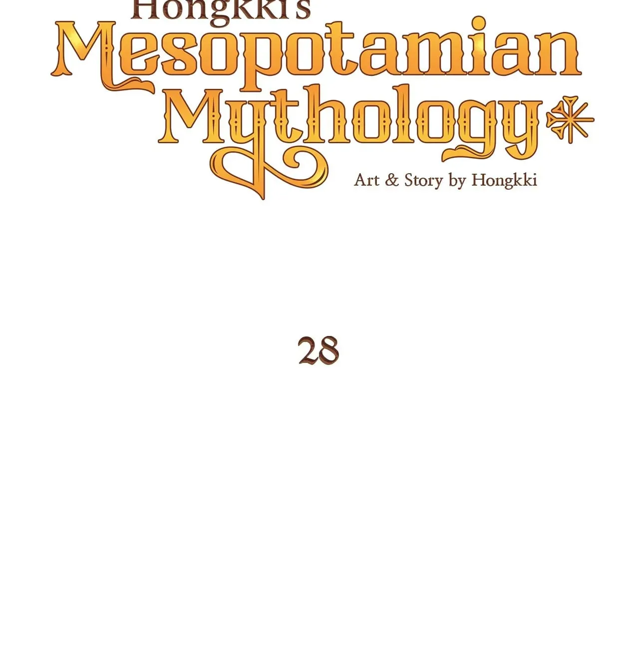 Mesopotamian Mythology of Hongkki Chapter 28 page 32 - 