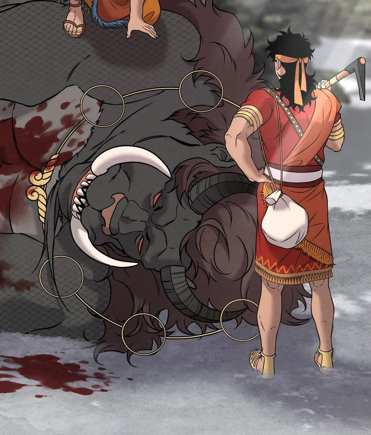 Mesopotamian Mythology of Hongkki Chapter 35 page 134 - 