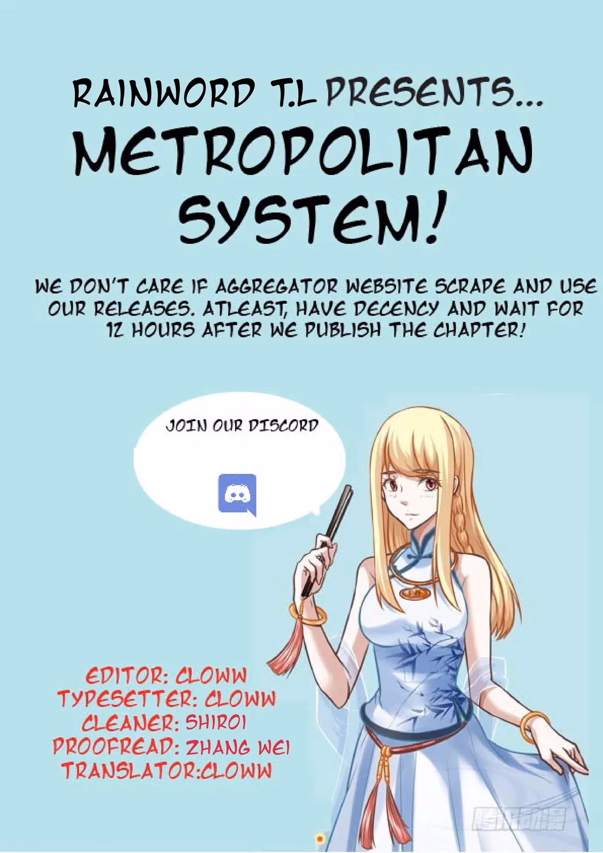 Metropolitan System Chapter 29 page 2 - 