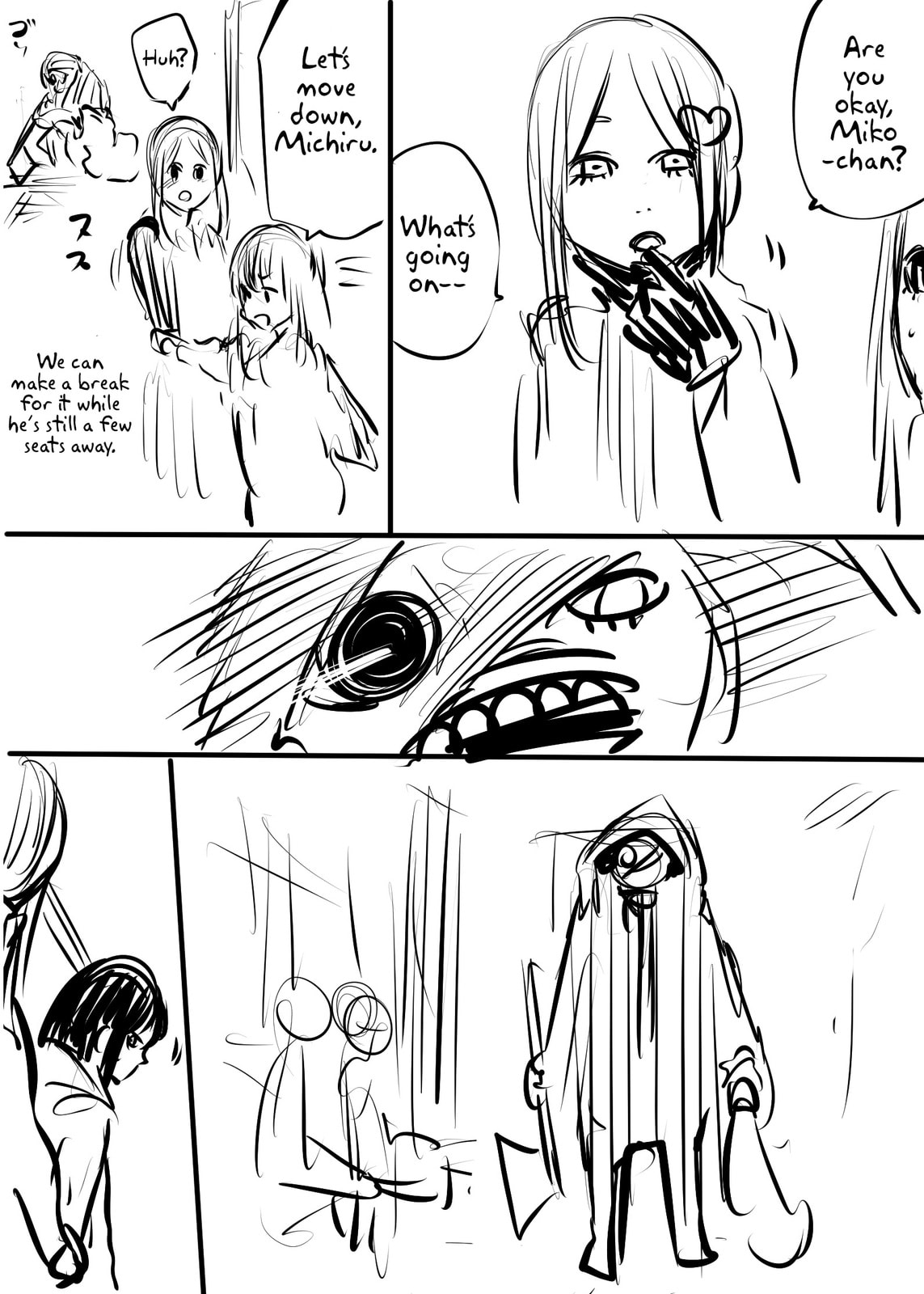 Mieruko-chan Chapter 58.5 page 12 - 