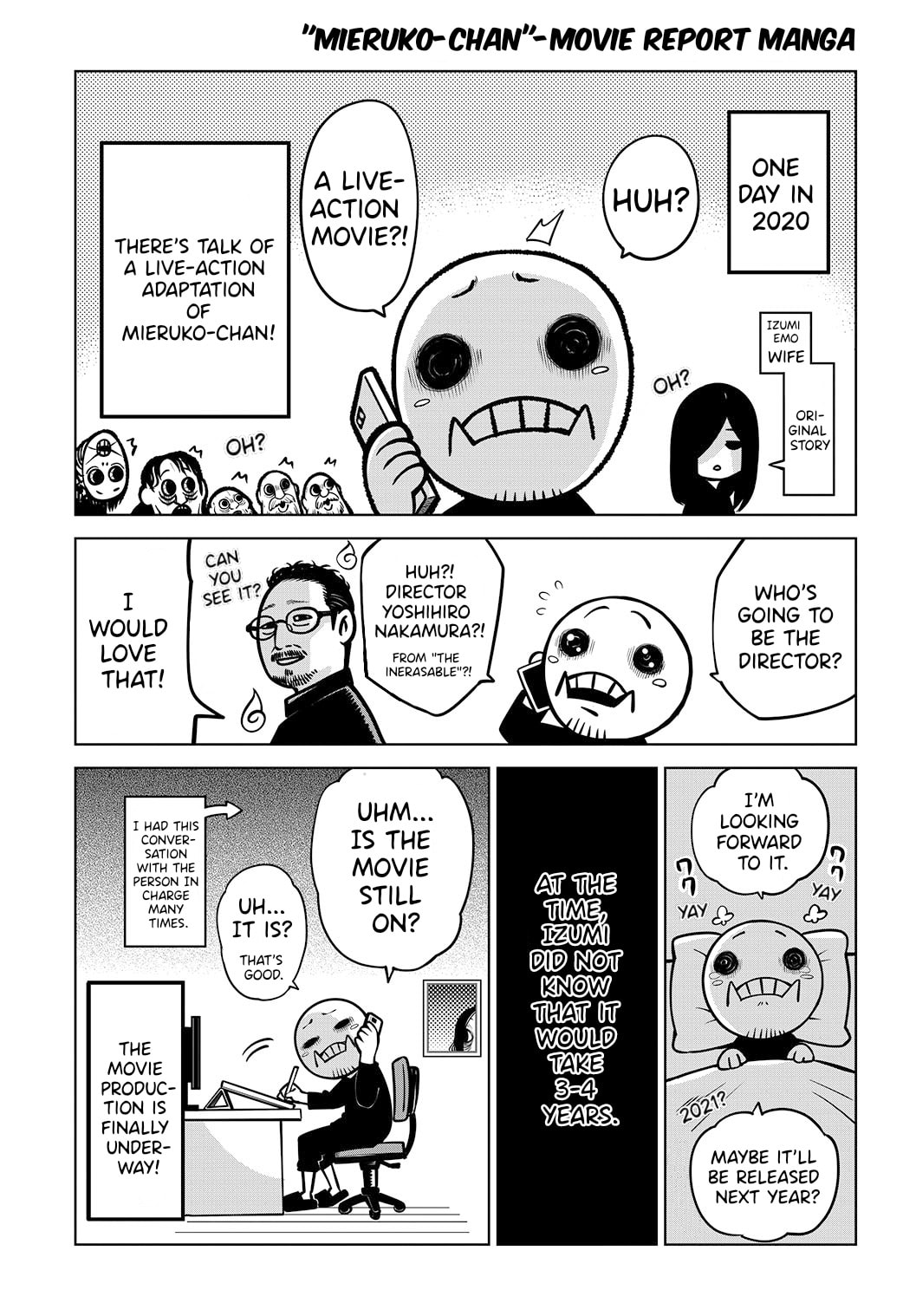 Mieruko-chan Chapter 65.6 page 1 - 