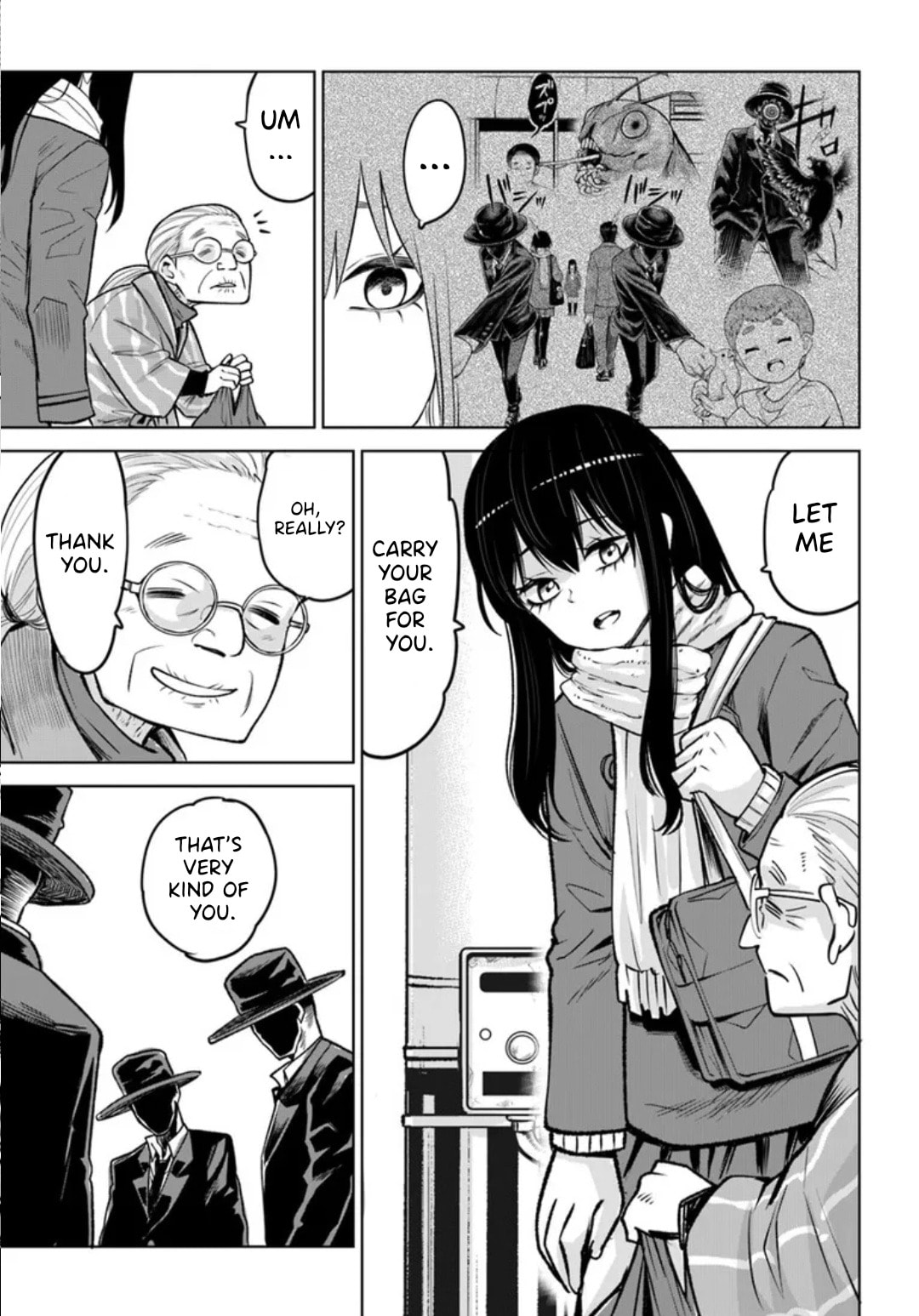 Mieruko-chan Chapter 68 page 21 - 