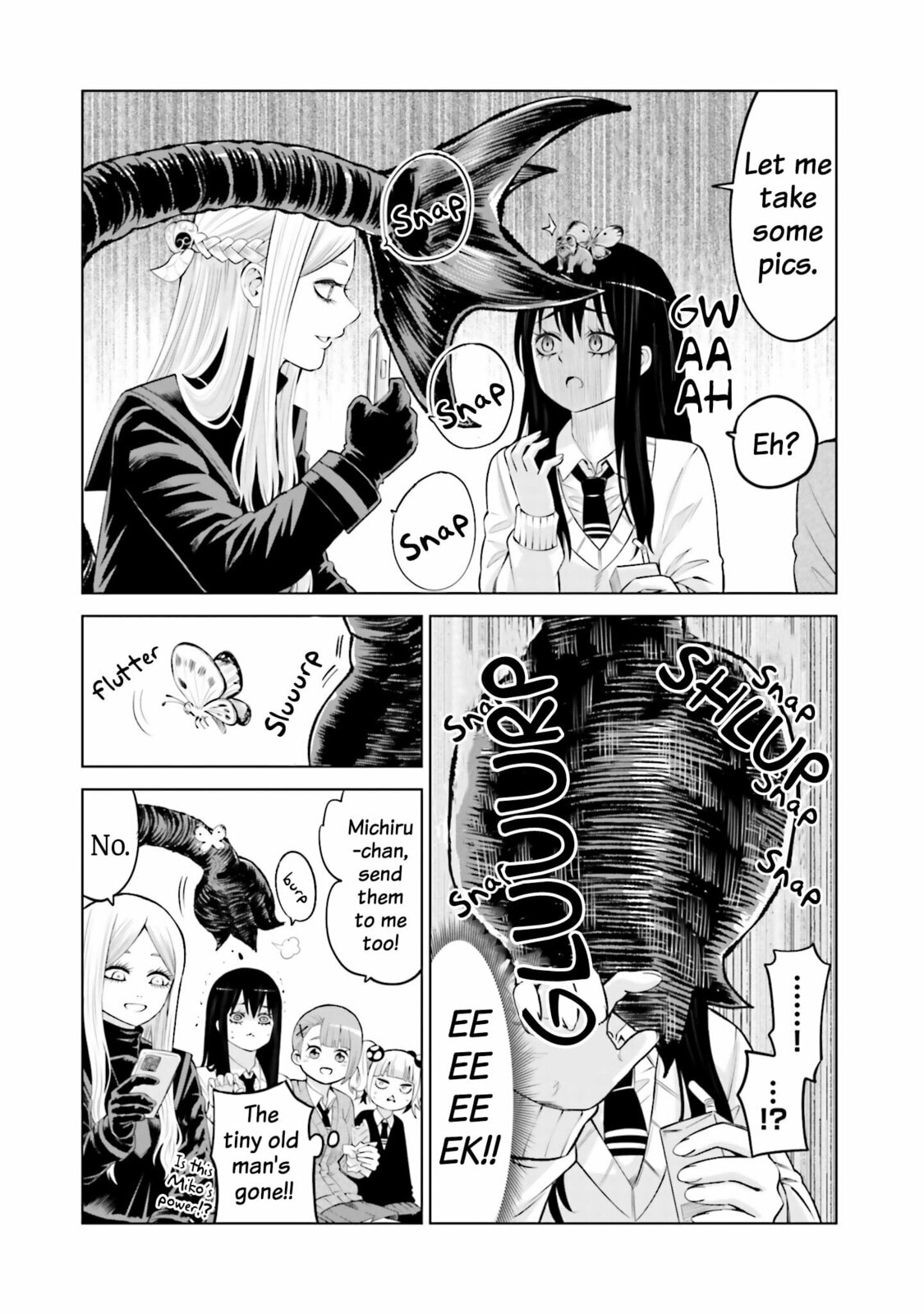 Mieruko-chan Chapter 70.5 page 9 - 