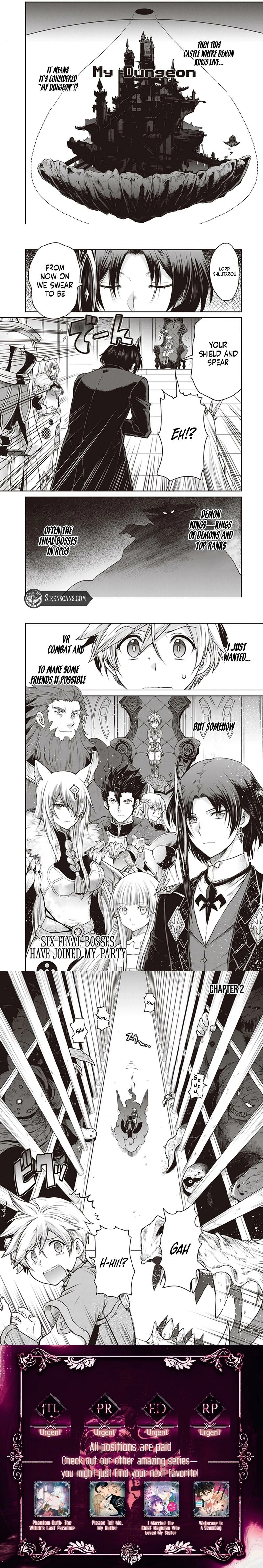 Mijissou no Last Boss-tachi ga Nakama ni Narimashita. Chapter 1 page 9 - 