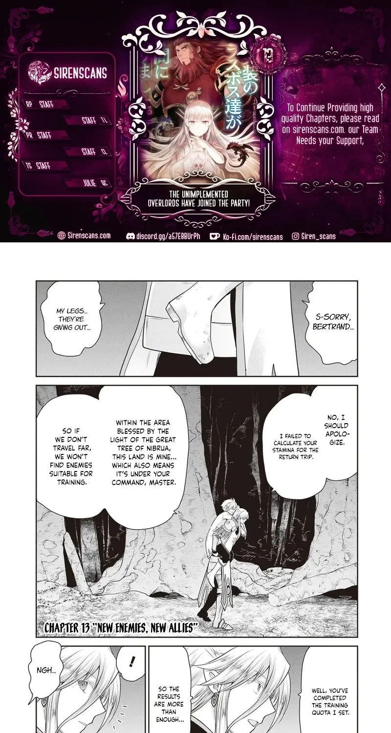 Mijissou no Last Boss-tachi ga Nakama ni Narimashita. Chapter 13 page 1 - 
