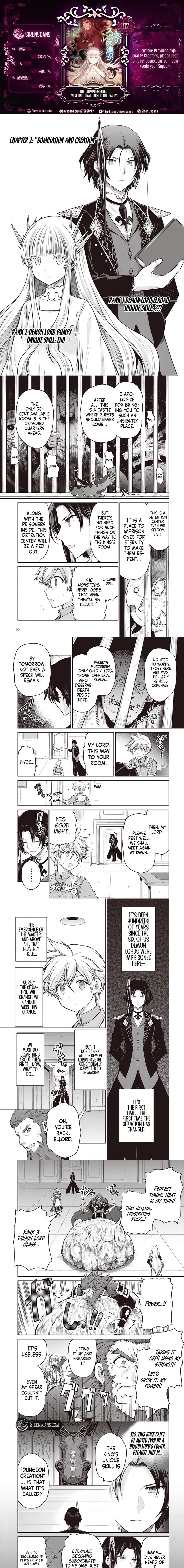 Mijissou no Last Boss-tachi ga Nakama ni Narimashita. Chapter 2 page 1 - 