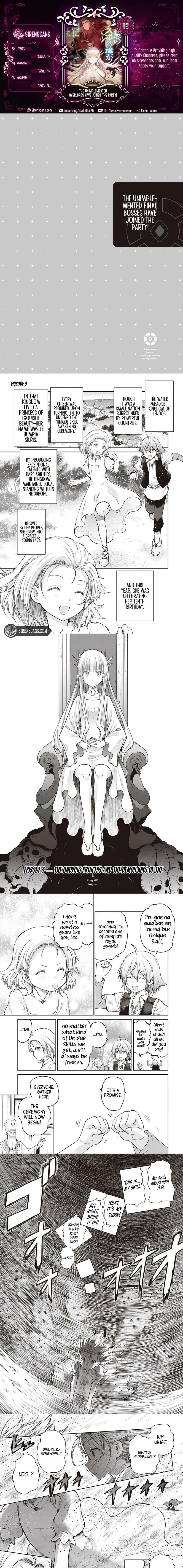 Mijissou no Last Boss-tachi ga Nakama ni Narimashita. Chapter 3 page 1 - 