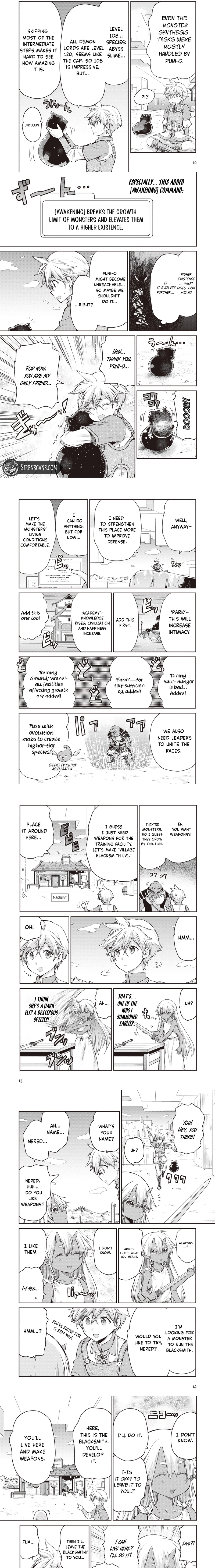 Mijissou no Last Boss-tachi ga Nakama ni Narimashita. Chapter 6 page 3 - 