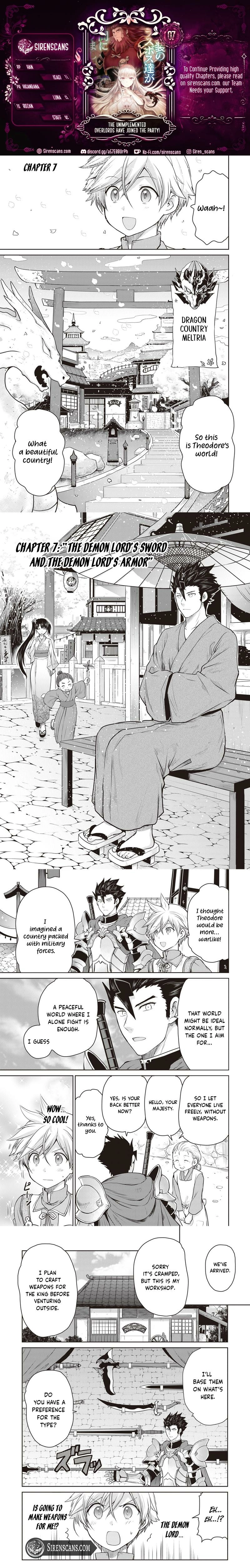 Mijissou no Last Boss-tachi ga Nakama ni Narimashita. Chapter 7 page 1 - 