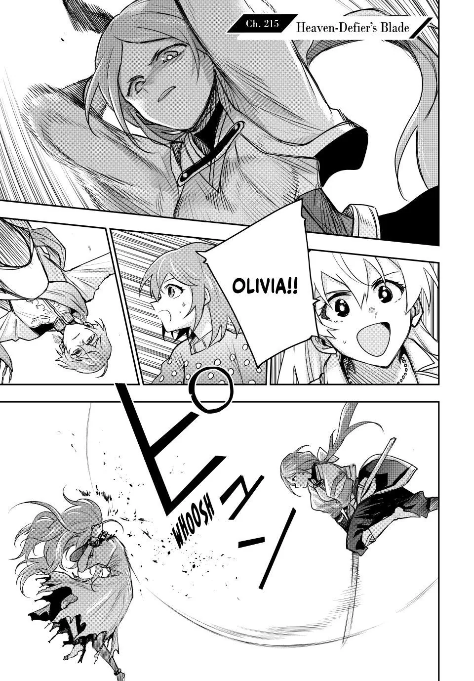 Mikata ga Yowasugite Hojo Mahou ni Tesshiteita Kyuutei Mahoushi, Tsuihou Sarete Saikyou wo Mezashimasu Chapter 215 page 1 - 