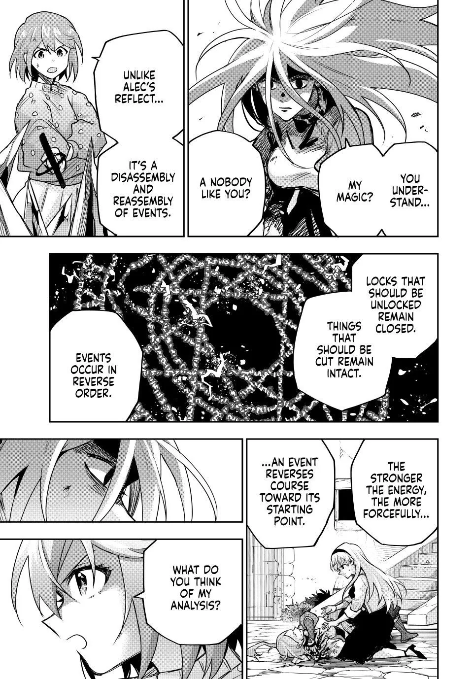 Mikata ga Yowasugite Hojo Mahou ni Tesshiteita Kyuutei Mahoushi, Tsuihou Sarete Saikyou wo Mezashimasu Chapter 215 page 11 - 