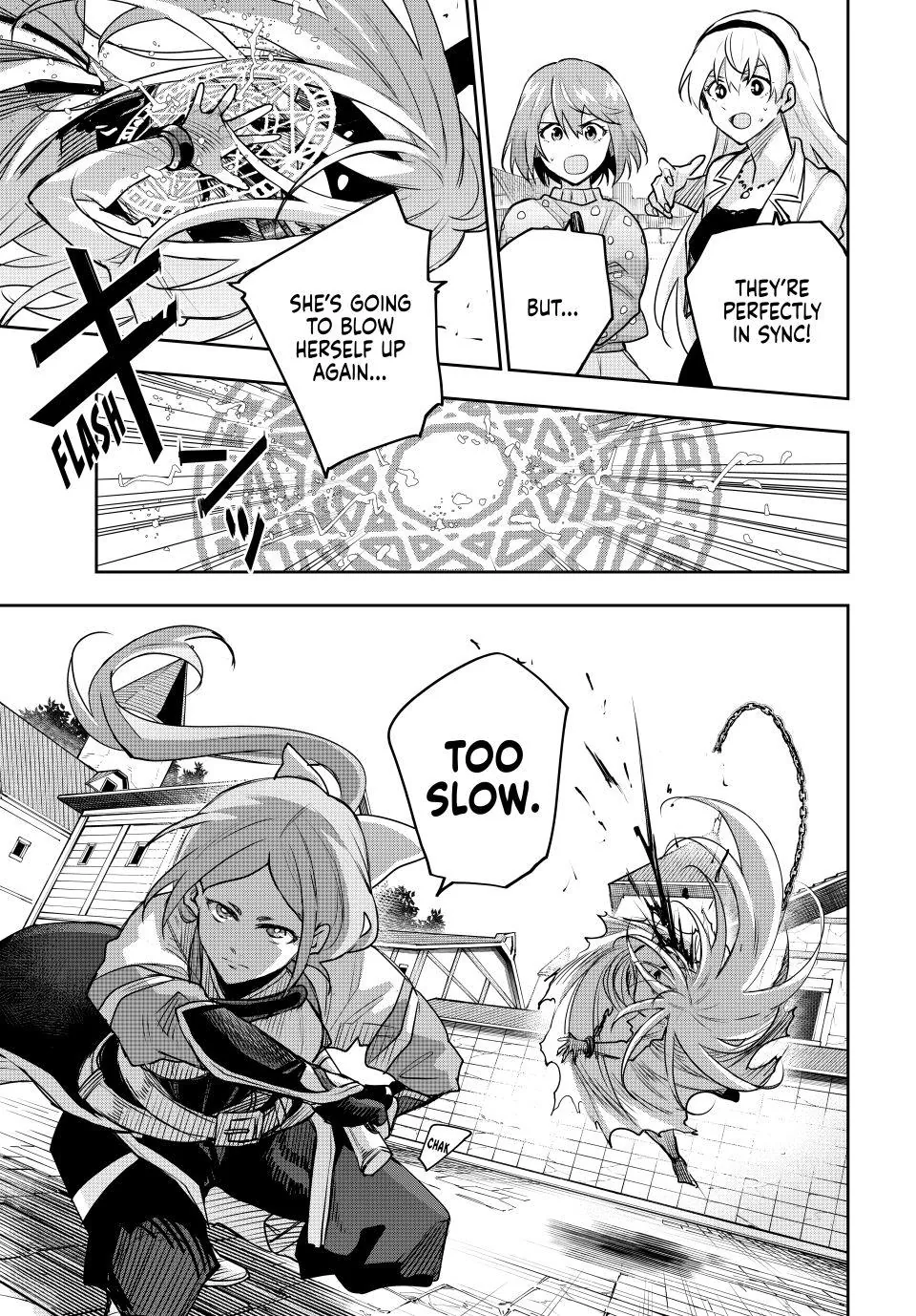 Mikata ga Yowasugite Hojo Mahou ni Tesshiteita Kyuutei Mahoushi, Tsuihou Sarete Saikyou wo Mezashimasu Chapter 215 page 5 - 