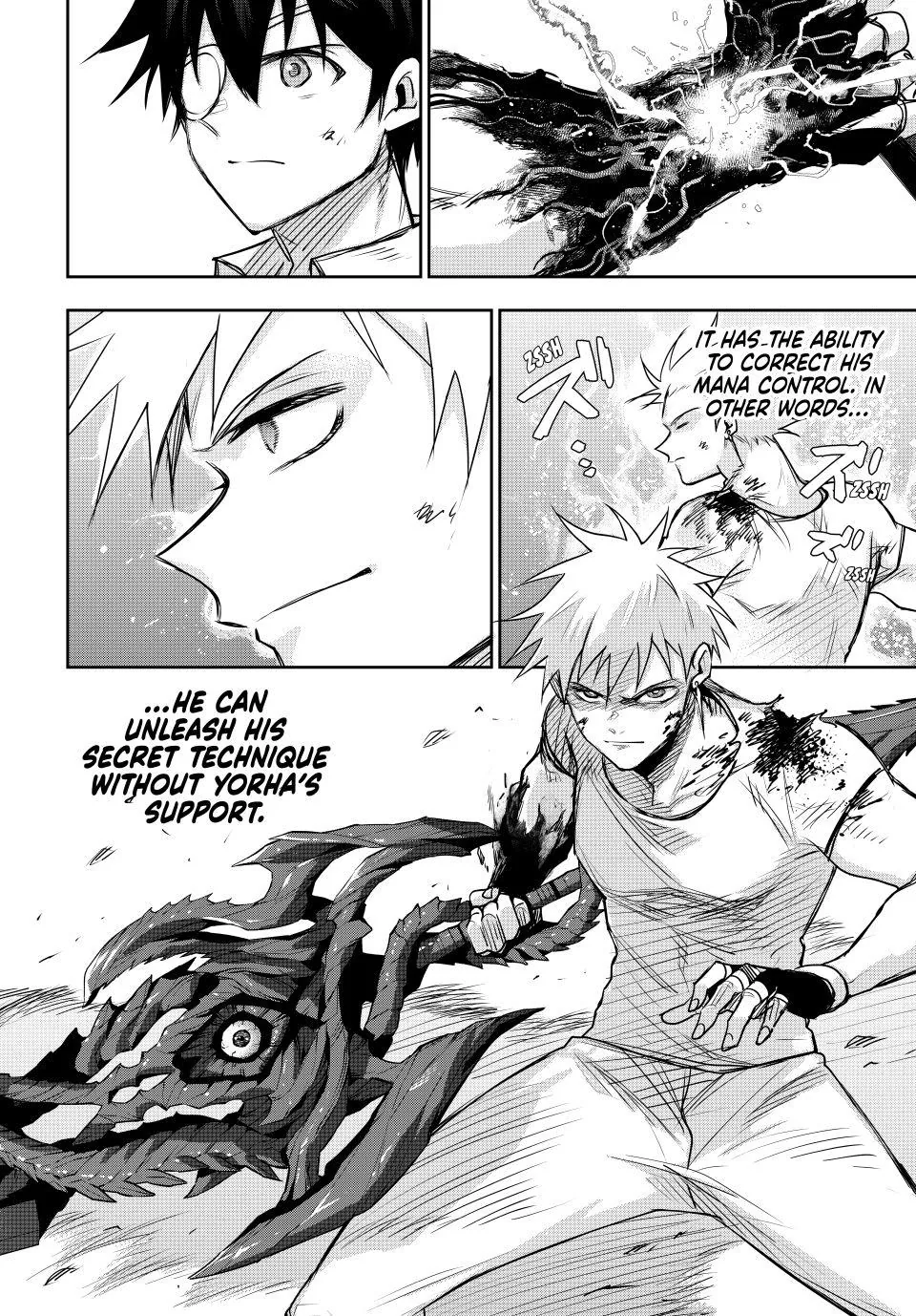 Mikata ga Yowasugite Hojo Mahou ni Tesshiteita Kyuutei Mahoushi, Tsuihou Sarete Saikyou wo Mezashimasu Chapter 216 page 18 - 