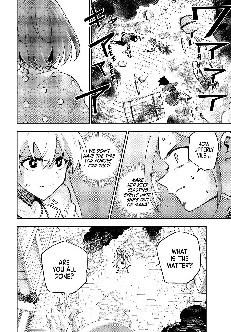Mikata ga Yowasugite Hojo Mahou ni Tesshiteita Kyuutei Mahoushi, Tsuihou Sarete Saikyou wo Mezashimasu Chapter 216 page 6 - 