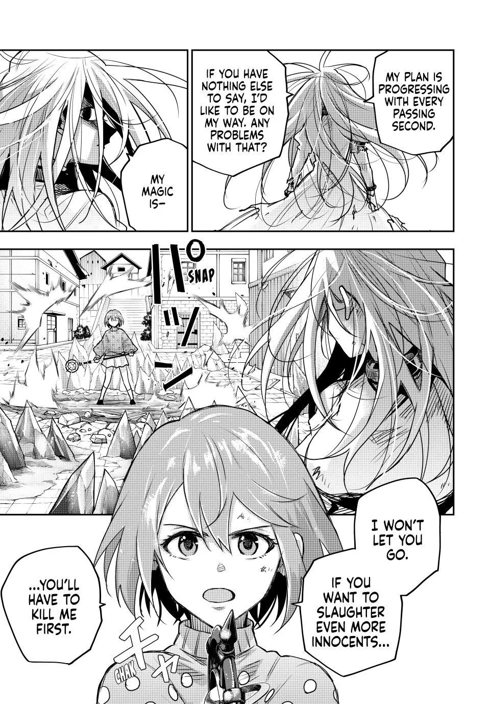 Mikata ga Yowasugite Hojo Mahou ni Tesshiteita Kyuutei Mahoushi, Tsuihou Sarete Saikyou wo Mezashimasu Chapter 216 page 7 - 