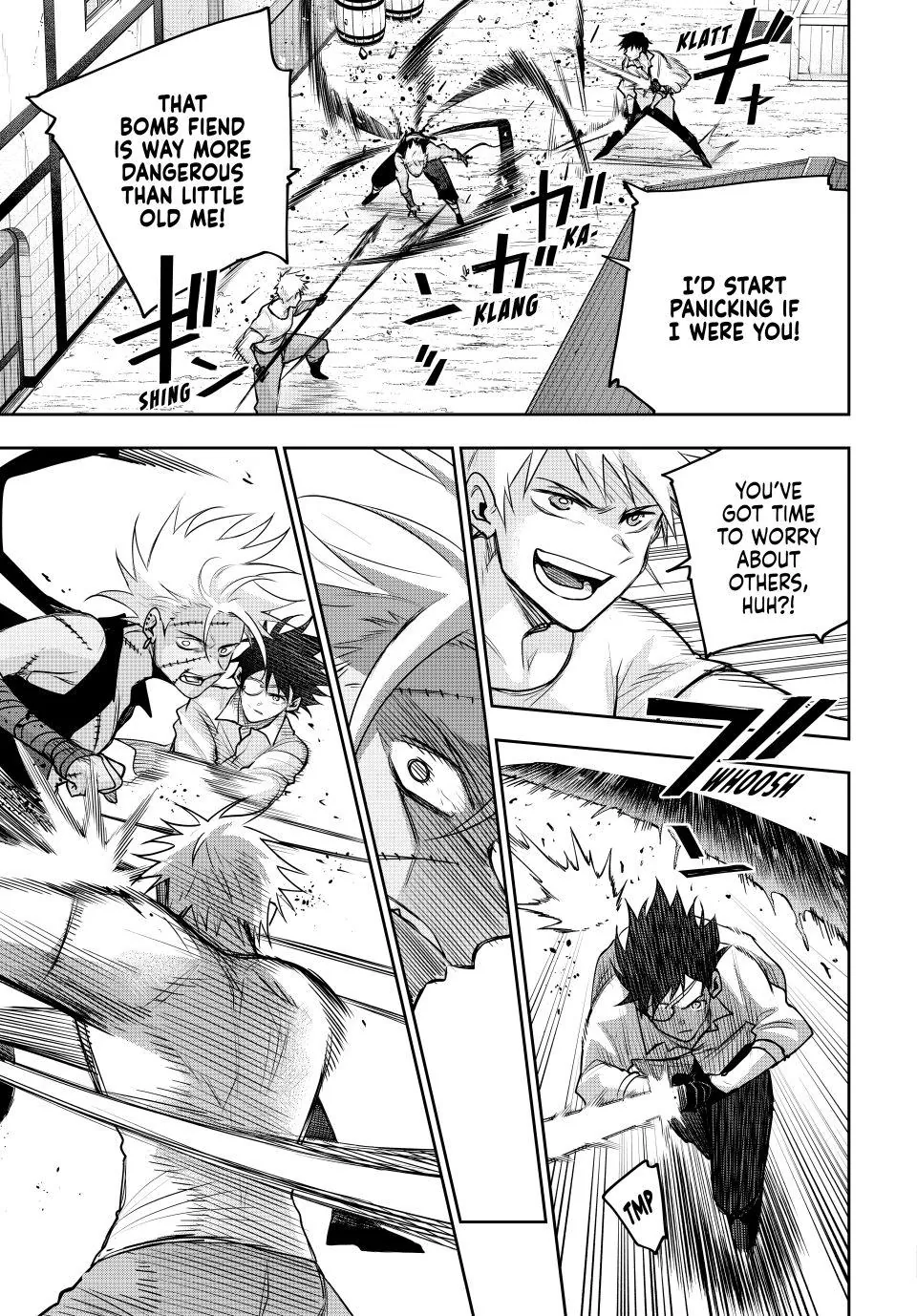 Mikata ga Yowasugite Hojo Mahou ni Tesshiteita Kyuutei Mahoushi, Tsuihou Sarete Saikyou wo Mezashimasu Chapter 216 page 9 - 