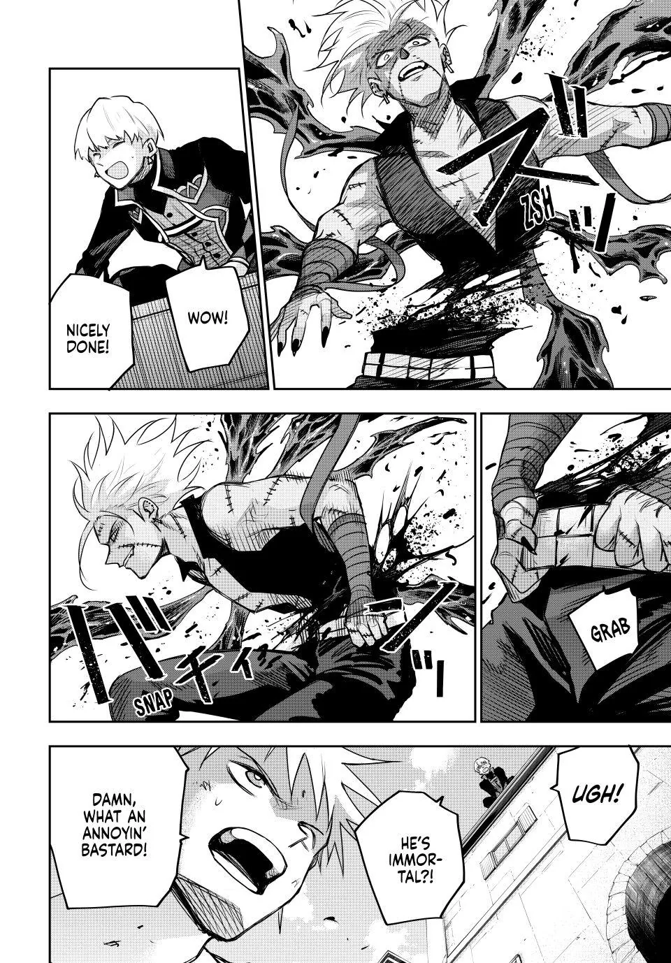 Mikata ga Yowasugite Hojo Mahou ni Tesshiteita Kyuutei Mahoushi, Tsuihou Sarete Saikyou wo Mezashimasu Chapter 216 page 10 - 