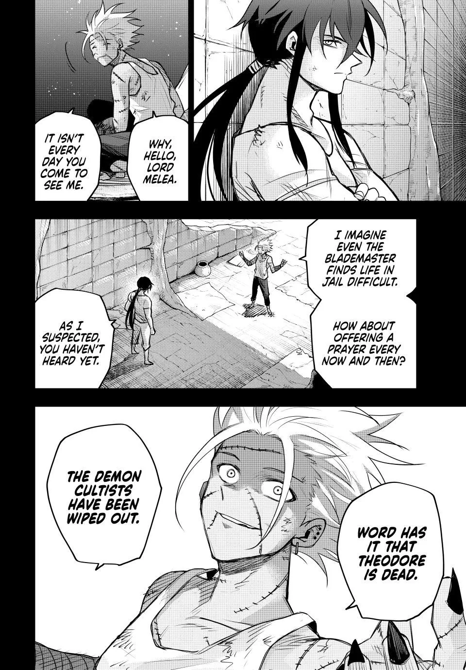 Mikata ga Yowasugite Hojo Mahou ni Tesshiteita Kyuutei Mahoushi, Tsuihou Sarete Saikyou wo Mezashimasu Chapter 217 page 2 - 