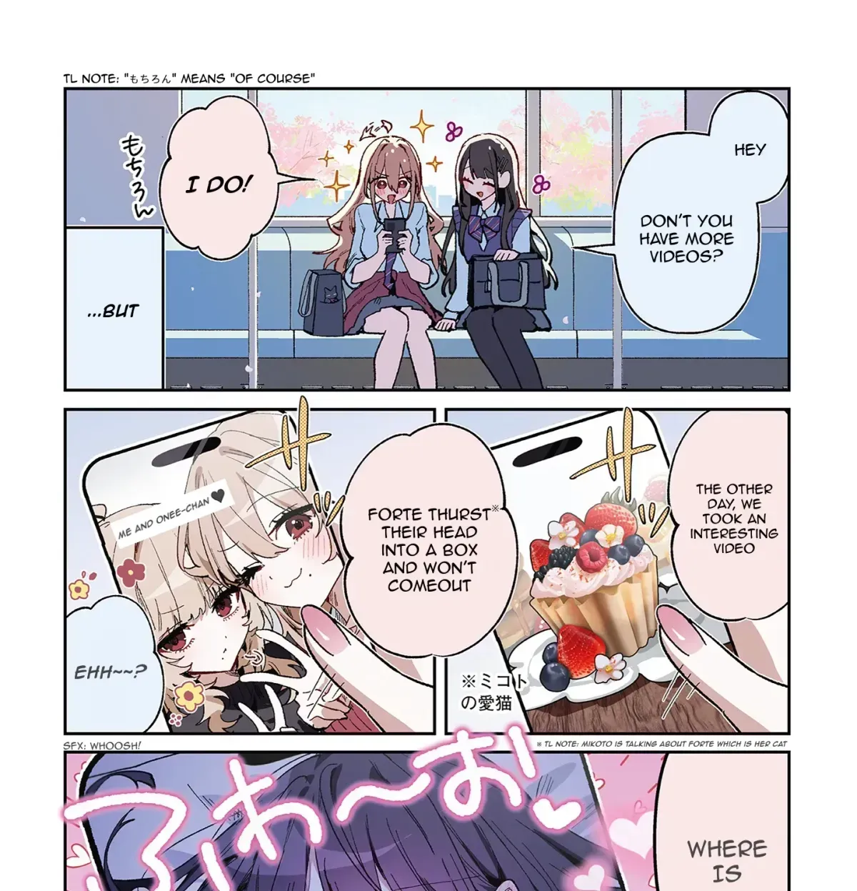 Mikoto and Rei Chapter 1.1 page 3 - 