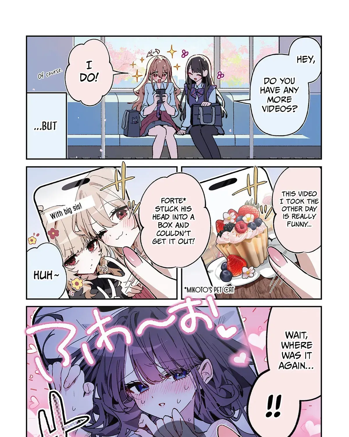 Mikoto and Rei Chapter 1.2 page 3 - 