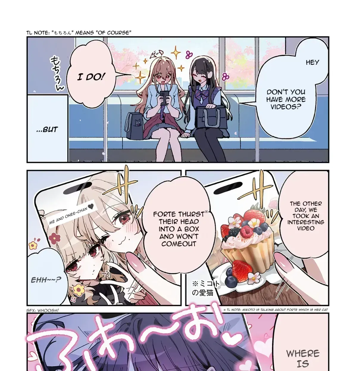Mikoto and Rei Chapter 1.3 page 3 - 