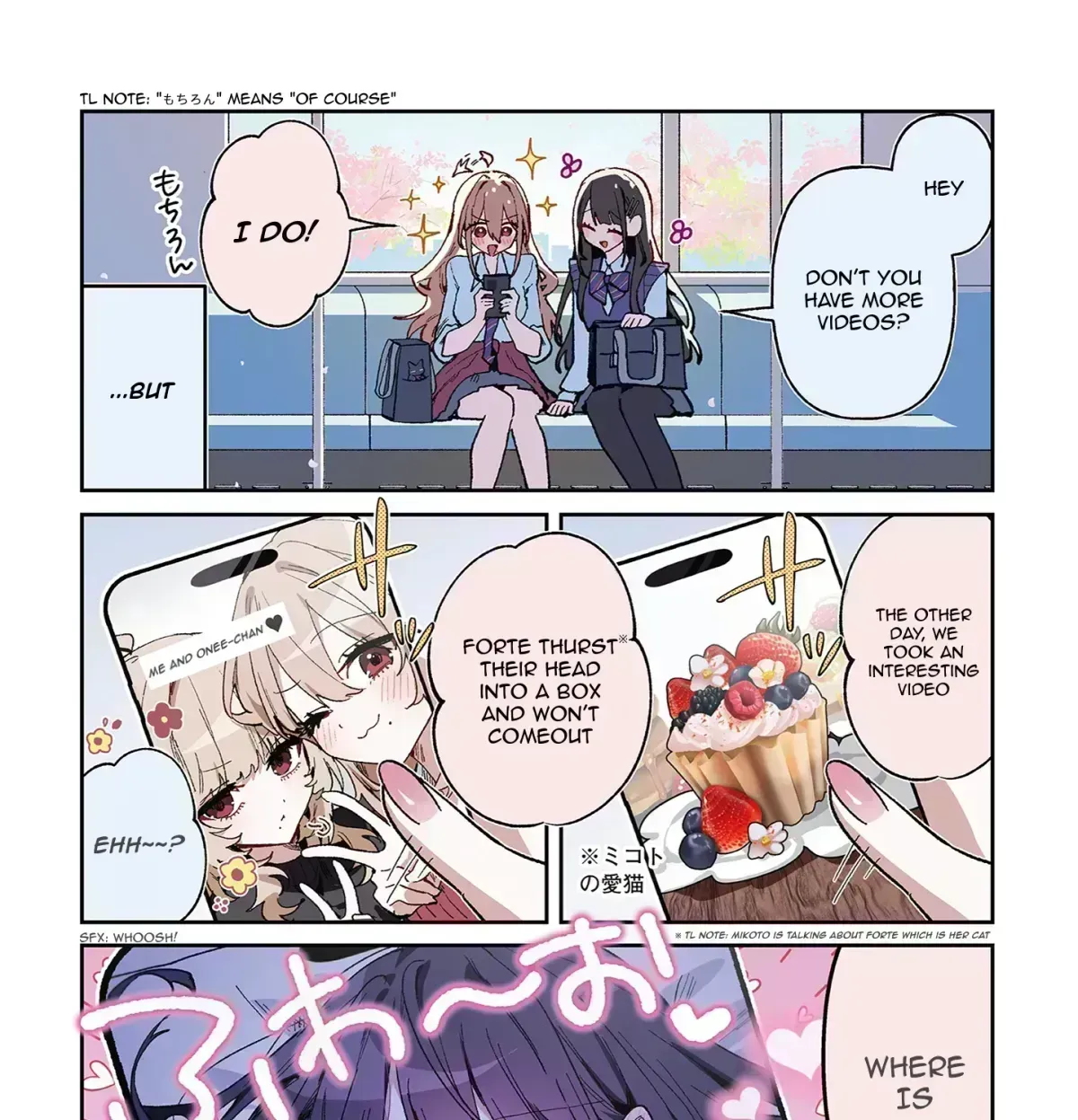 Mikoto and Rei Chapter 69.7 page 3 - 