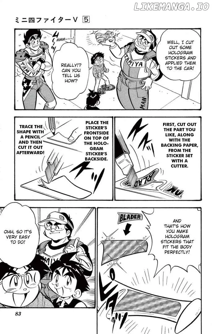 Mini 4Wd Fighter V Chapter 37 page 13 - 