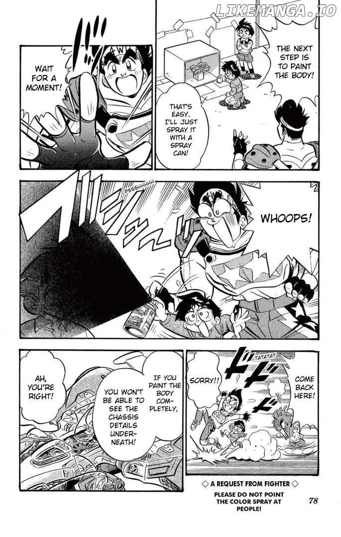 Mini 4Wd Fighter V Chapter 37 page 8 - 