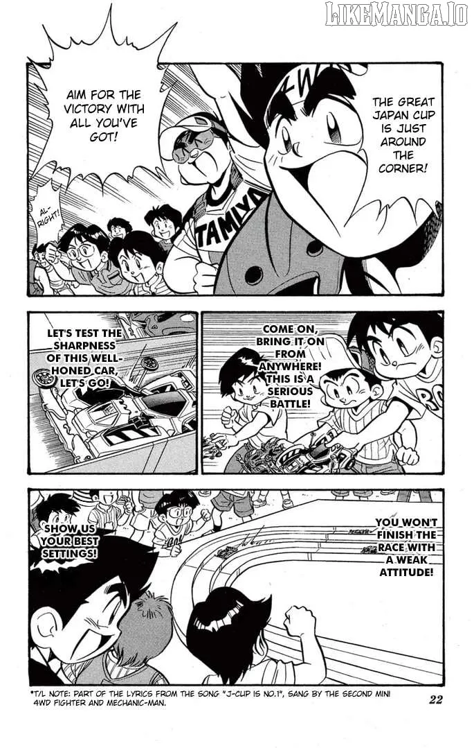 Mini 4Wd Fighter V Chapter 42 page 19 - 