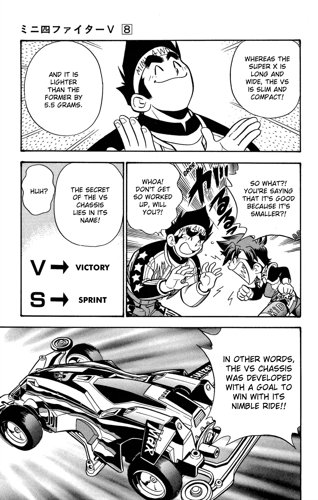 Mini 4Wd Fighter V Chapter 67 page 7 - 