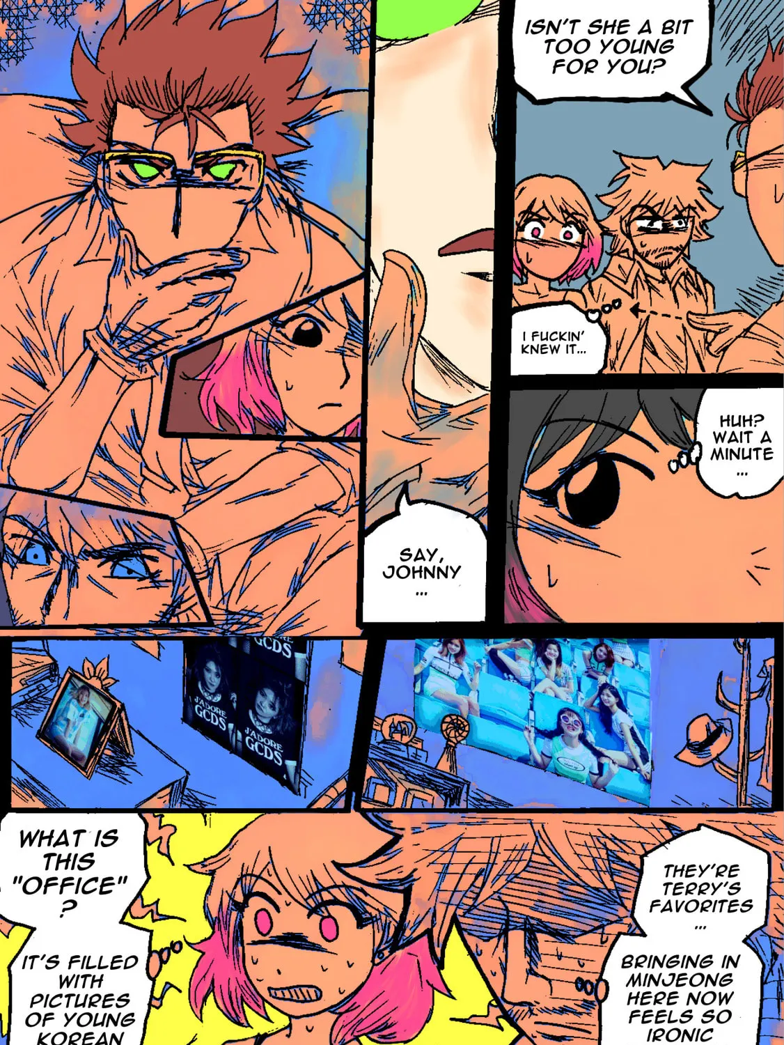 Minjeong Days Chapter 3 page 13 - 
