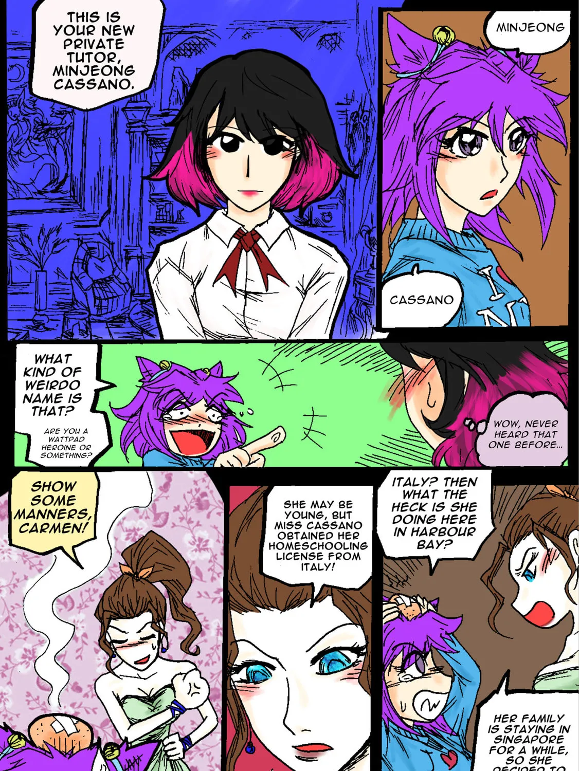 Minjeong Days Chapter 3 page 7 - 