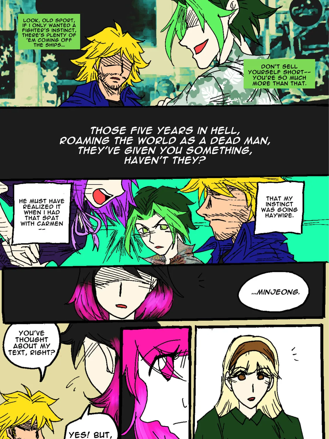 Minjeong Days Chapter 4 page 55 - 