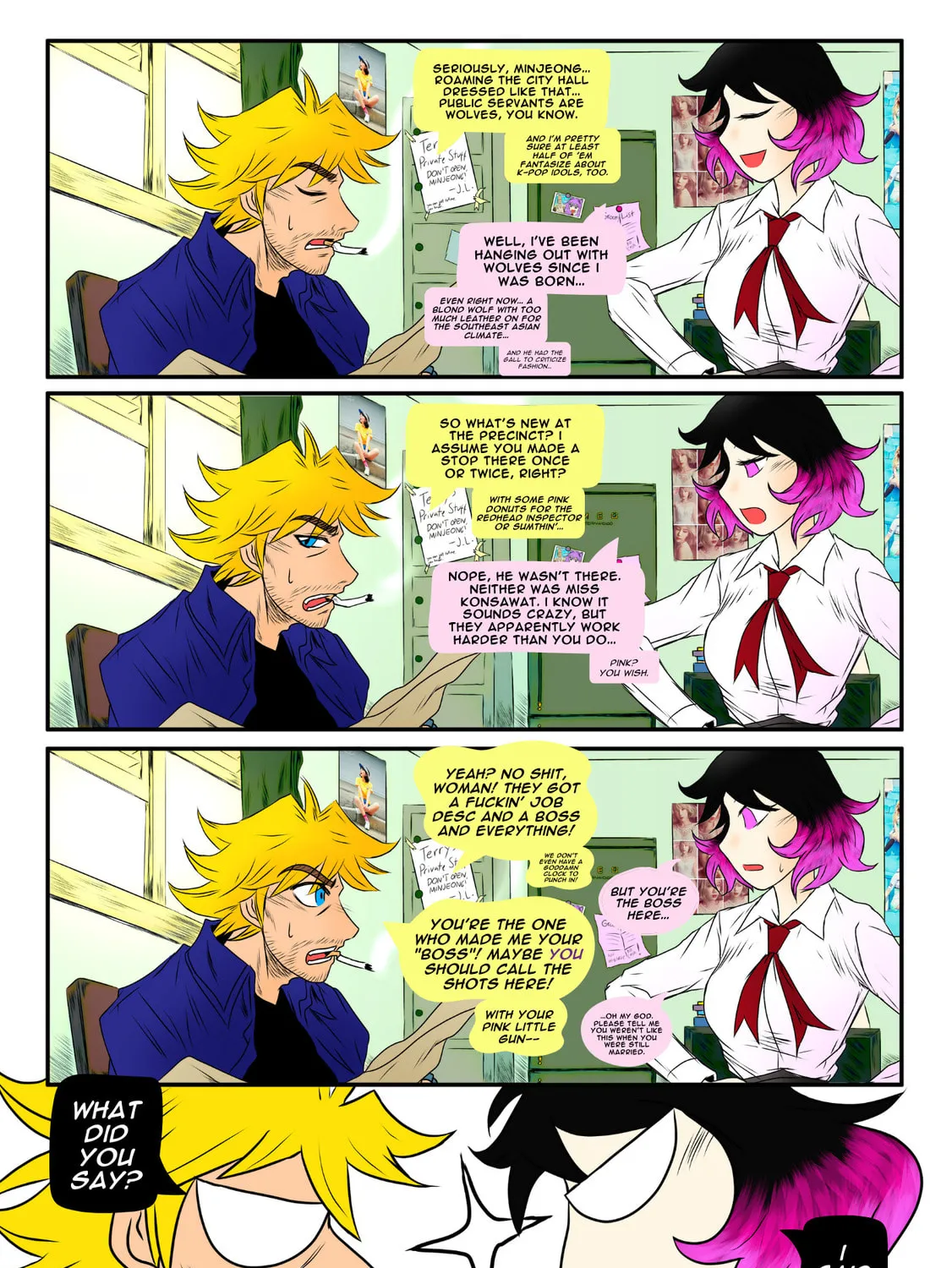 Minjeong Days Chapter 9 page 32 - 