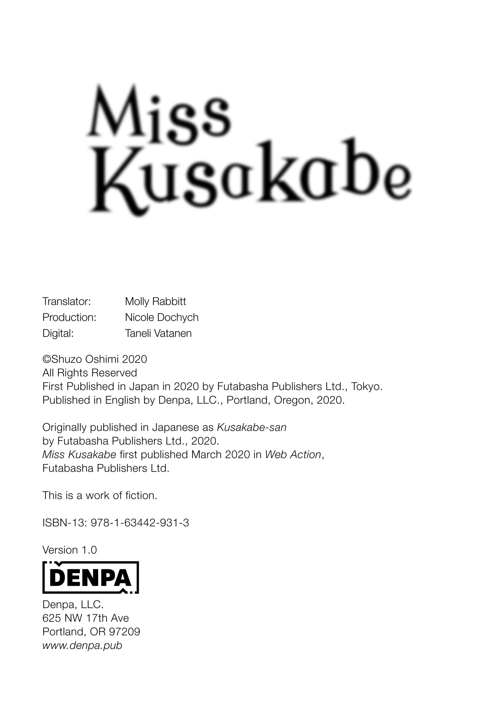 Miss Kusakabe Chapter 0 page 26 - 