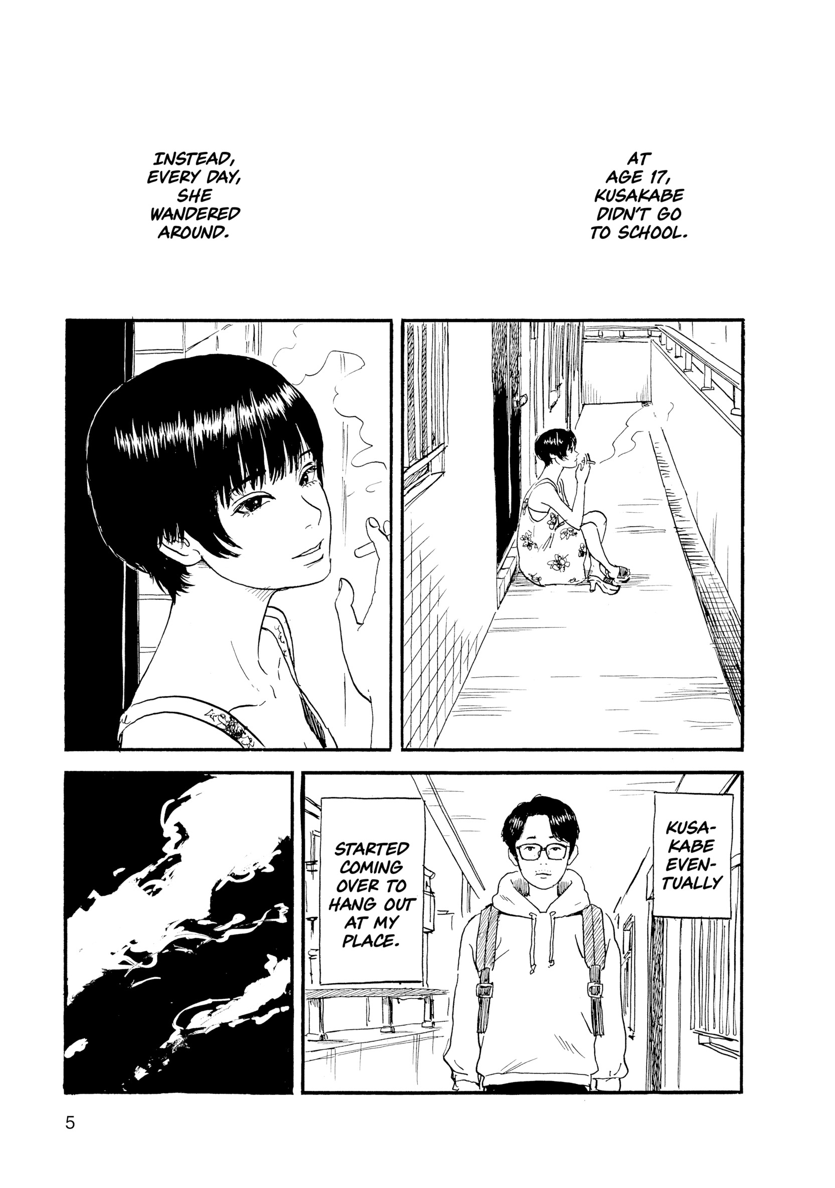 Miss Kusakabe Chapter 0 page 6 - 