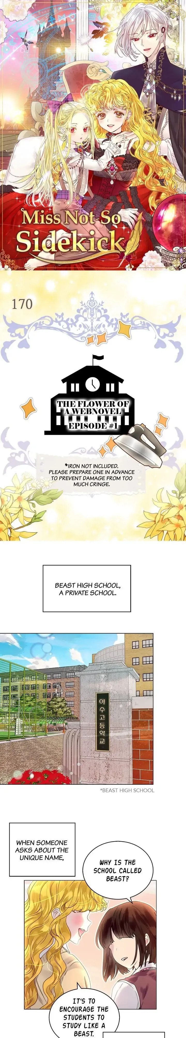 Miss Not-So Sidekick Chapter 142.1 page 1 - 