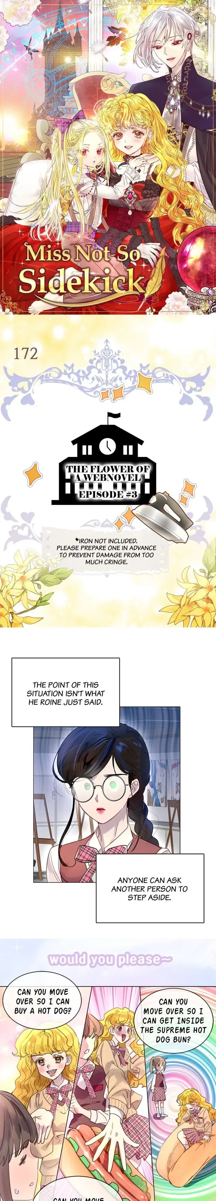 Miss Not-So Sidekick Chapter 142.3 page 1 - 