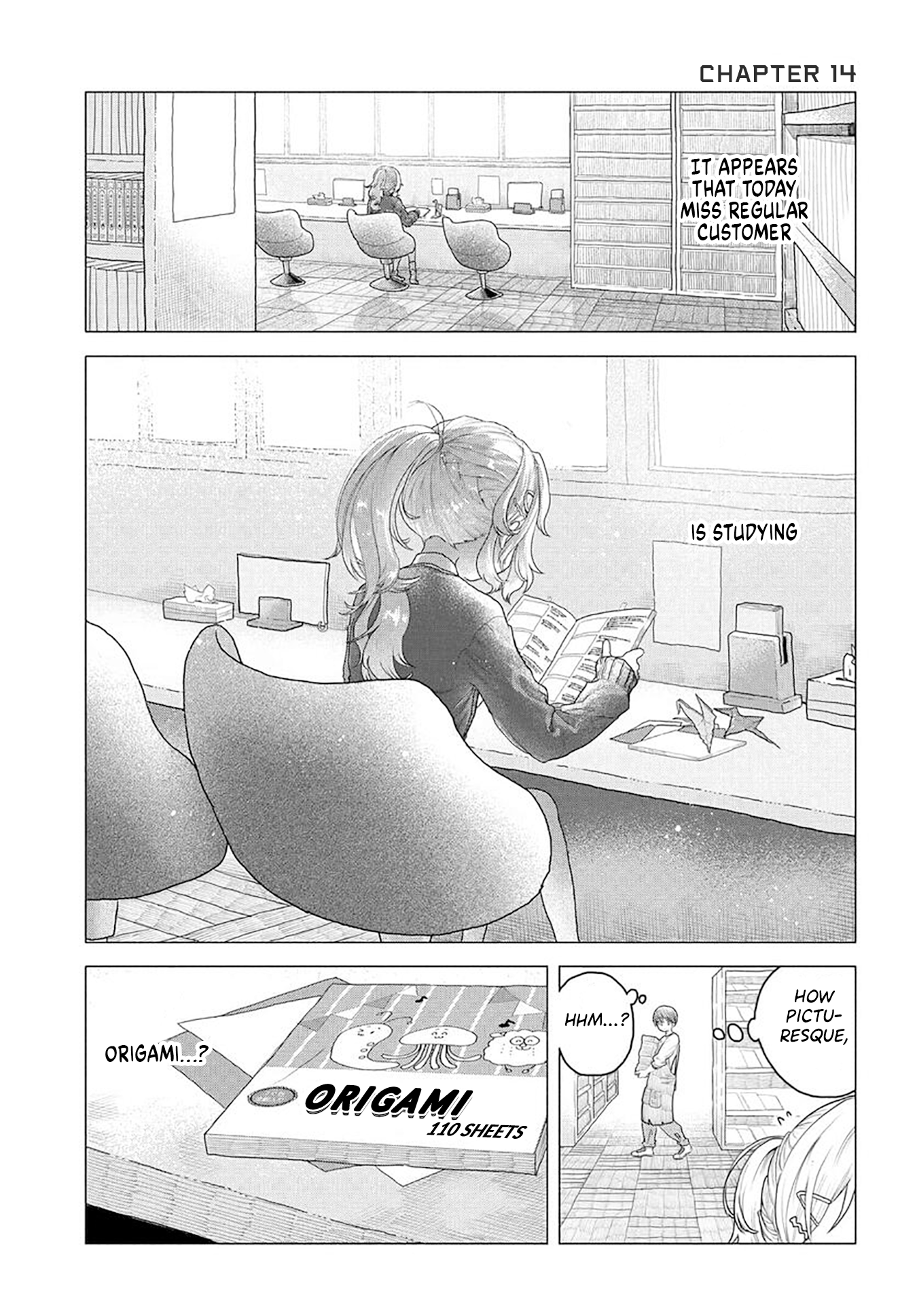 Miss Regular Customer Wants to Enjoy Chapter 14.1 page 1 - 