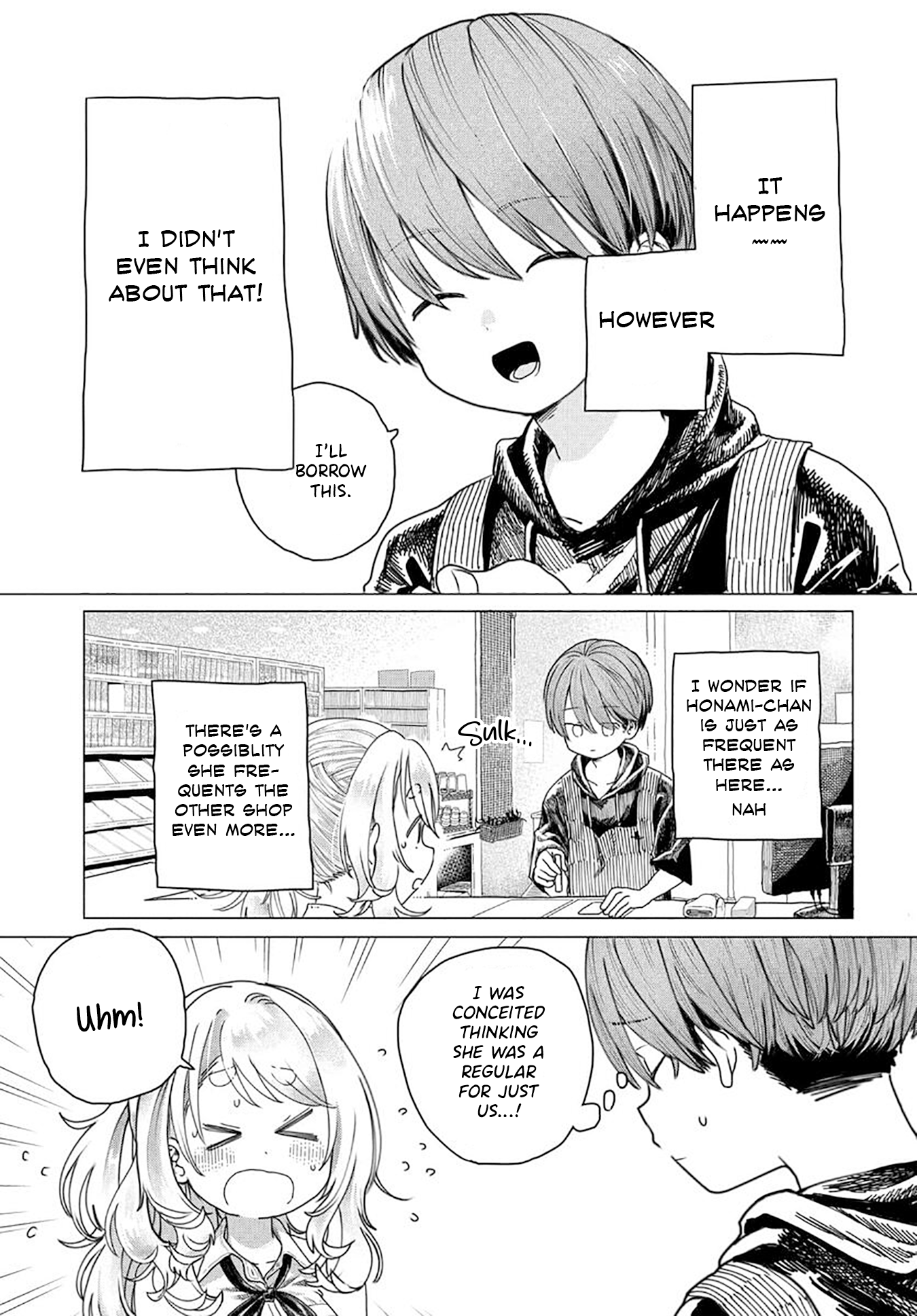 Miss Regular Customer Wants to Enjoy Chapter 17.1 page 3 - 