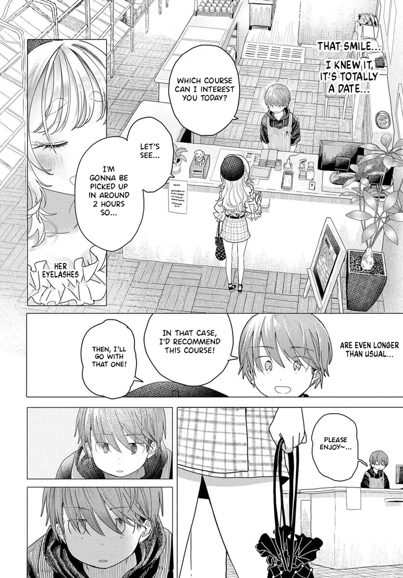 Miss Regular Customer Wants to Enjoy Chapter 47.1 page 4 - 