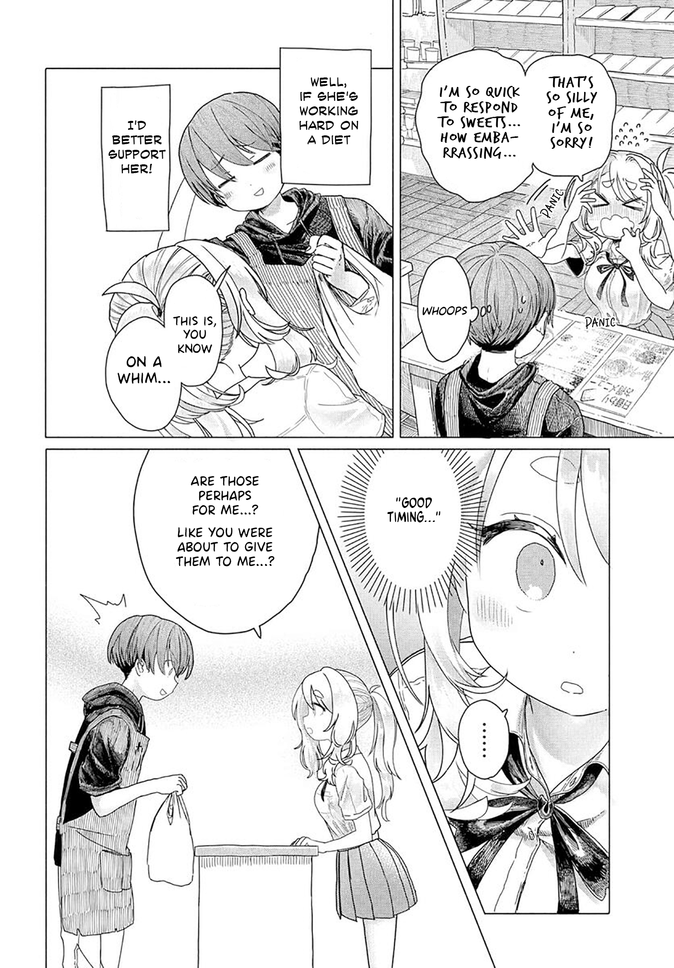 Miss Regular Customer Wants to Enjoy Chapter 54 page 4 - 