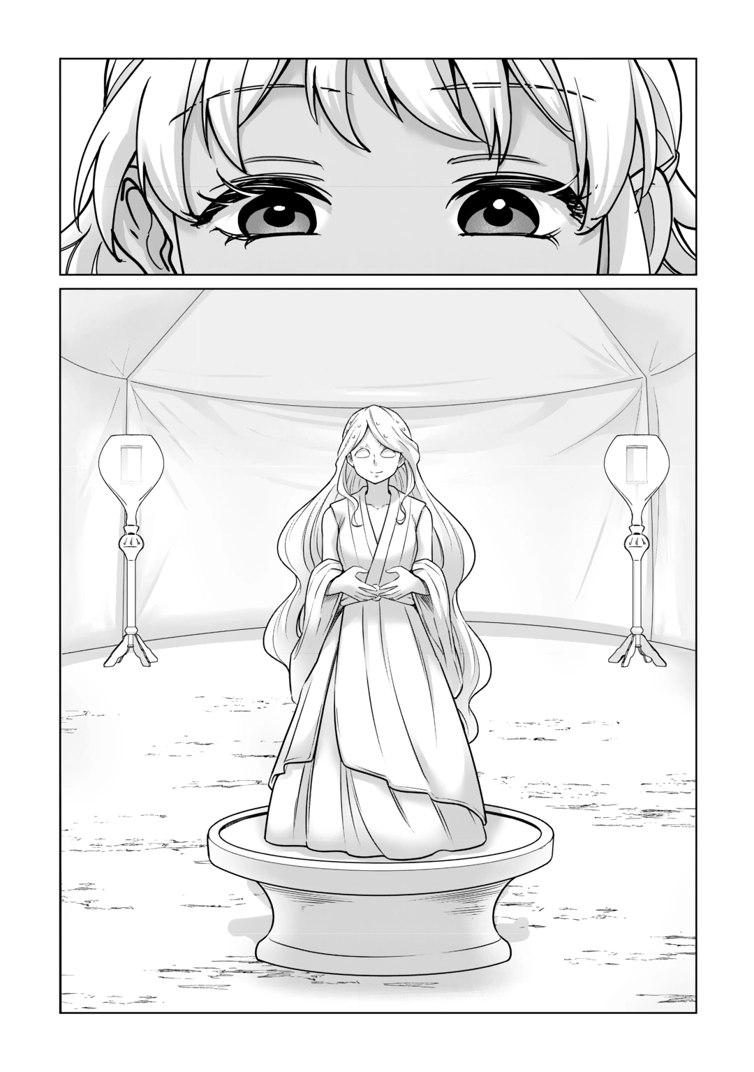 Mizu shika Denai Shingu [Cup] wo Sazukatta Boku wa, Fumou no Ryouchi de Suki ni Ikiru koto ni Shimashita Chapter 39 page 22 - 