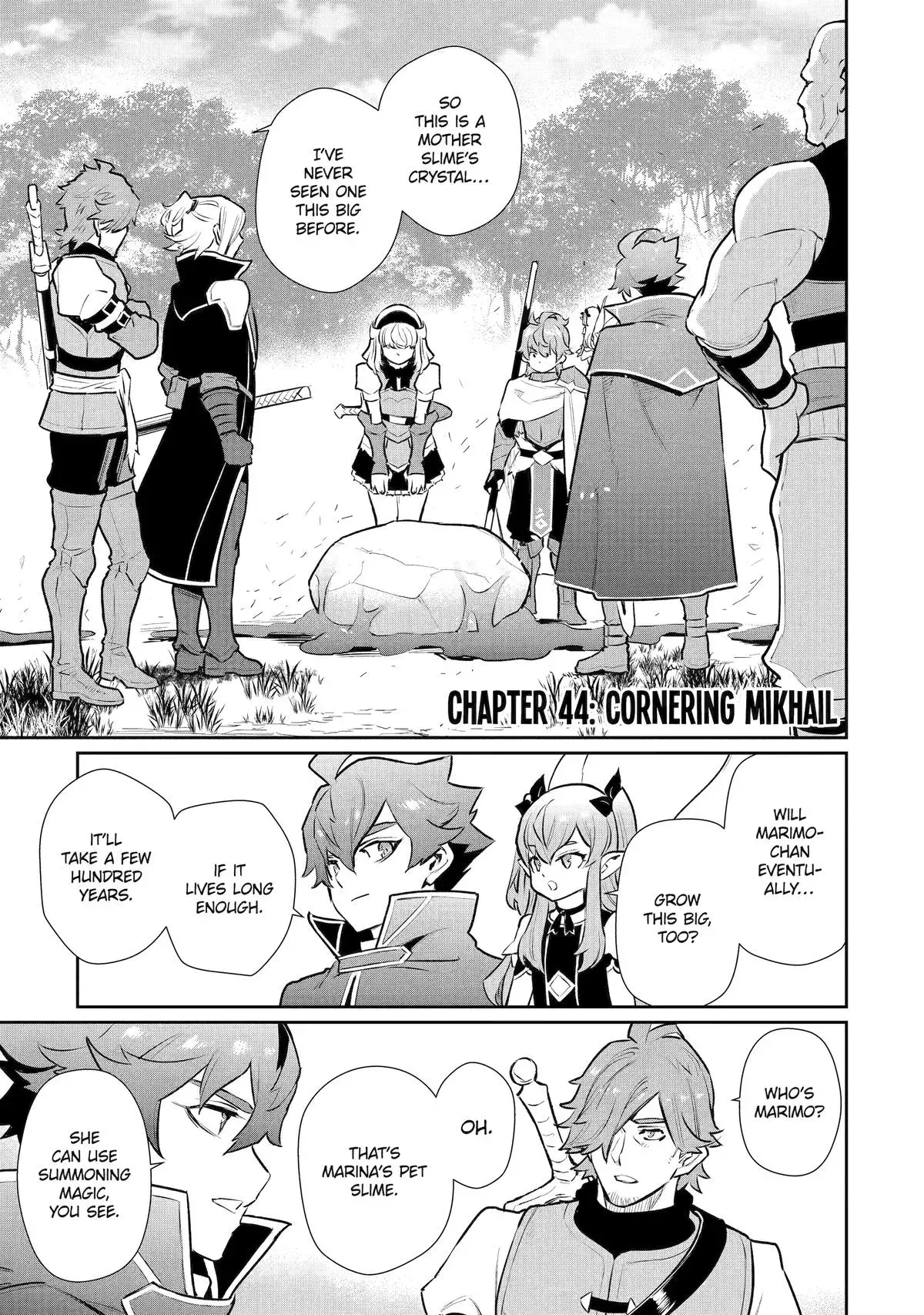 Mizu shika Denai Shingu [Cup] wo Sazukatta Boku wa, Fumou no Ryouchi de Suki ni Ikiru koto ni Shimashita Chapter 44 page 1 - 