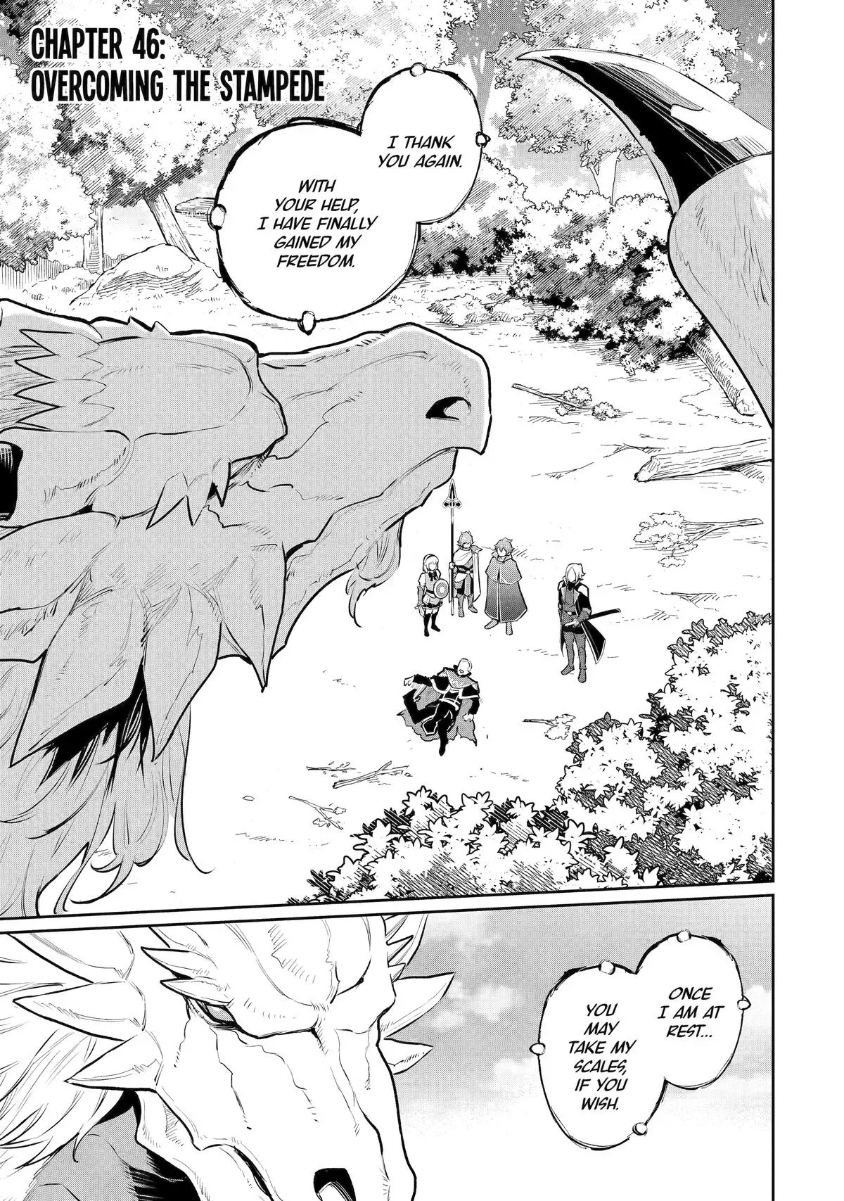 Mizu shika Denai Shingu [Cup] wo Sazukatta Boku wa, Fumou no Ryouchi de Suki ni Ikiru koto ni Shimashita Chapter 46 page 1 - 