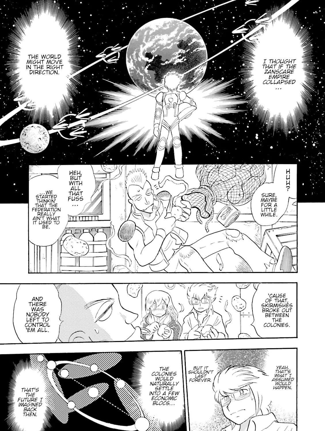 Mobile Suit Cross Bone Gundam: Ghost Chapter 53 page 35 - 