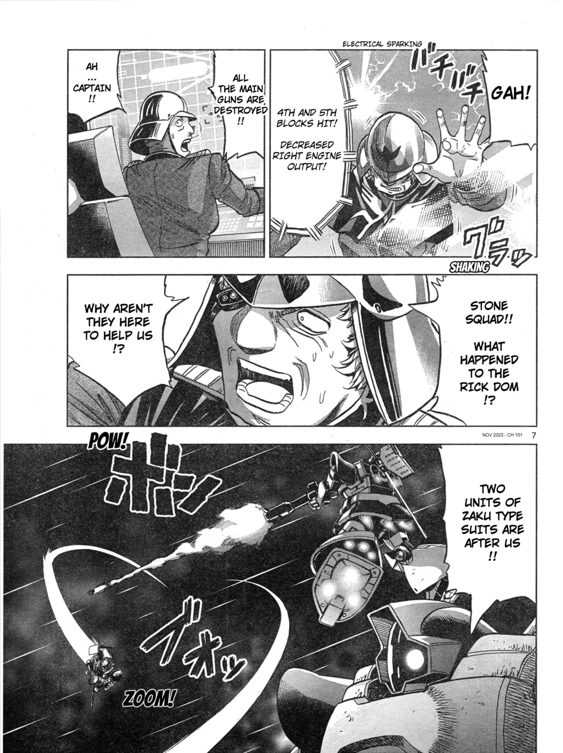 Mobile Suit Gundam Aggressor Chapter 101 page 13 - 